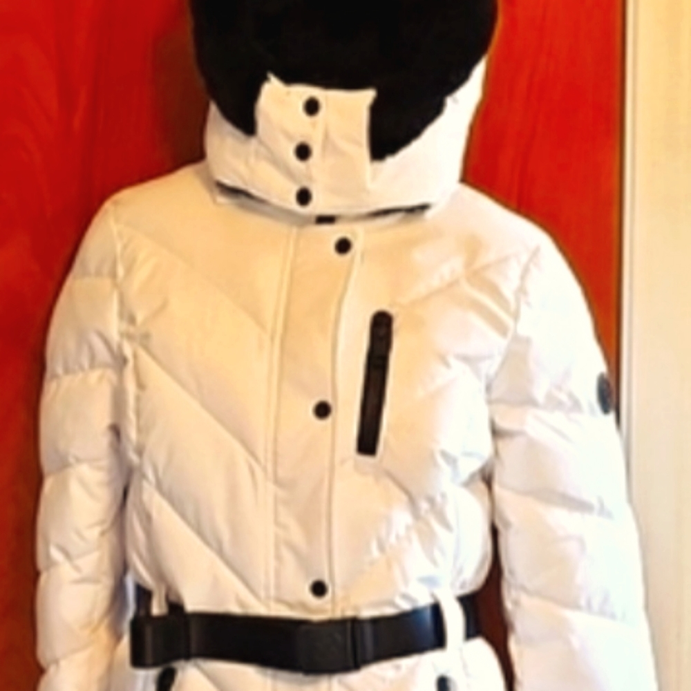 Michael Kors White Full Length Parka *Brand New with Tags*